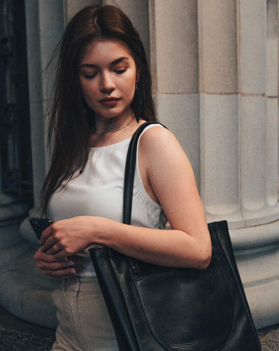 Classic Leather Tote