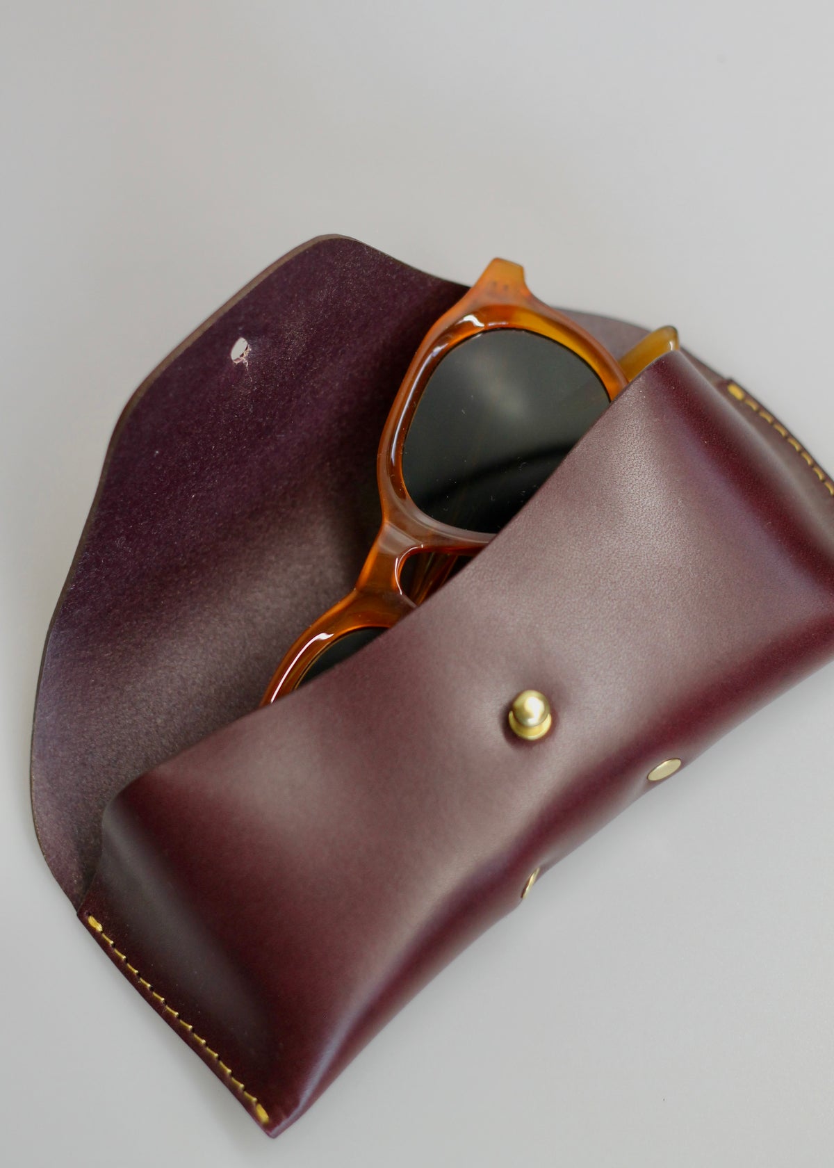 Leather Sunglass Case