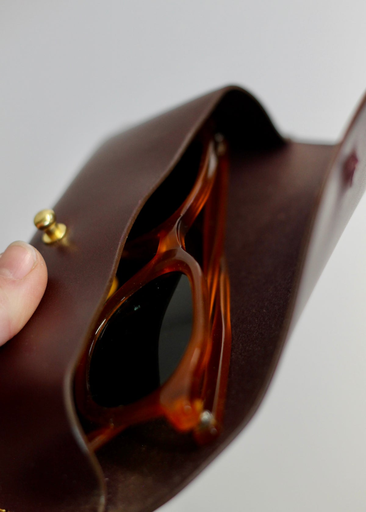Leather Sunglass Case