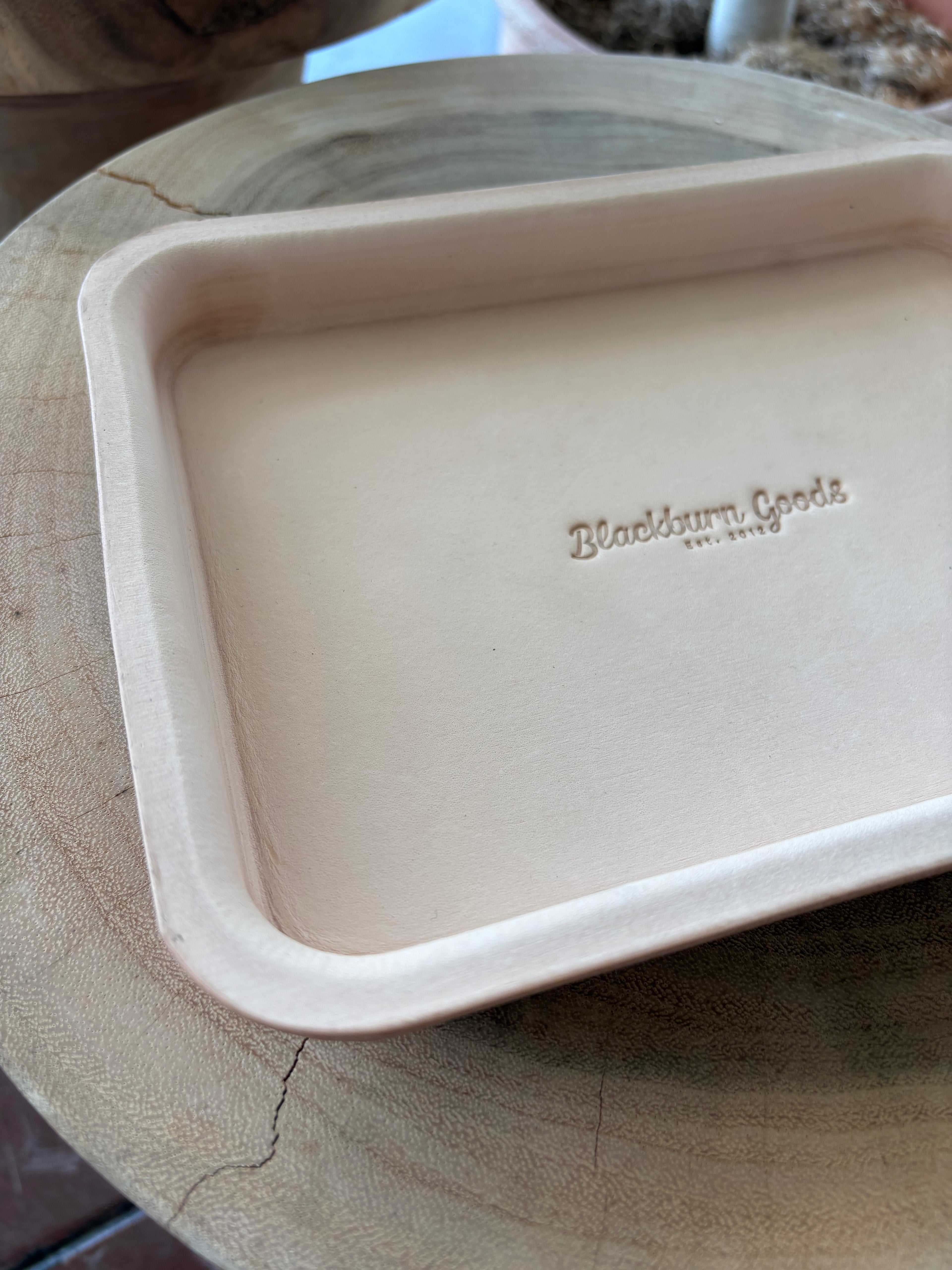 Leather Tray
